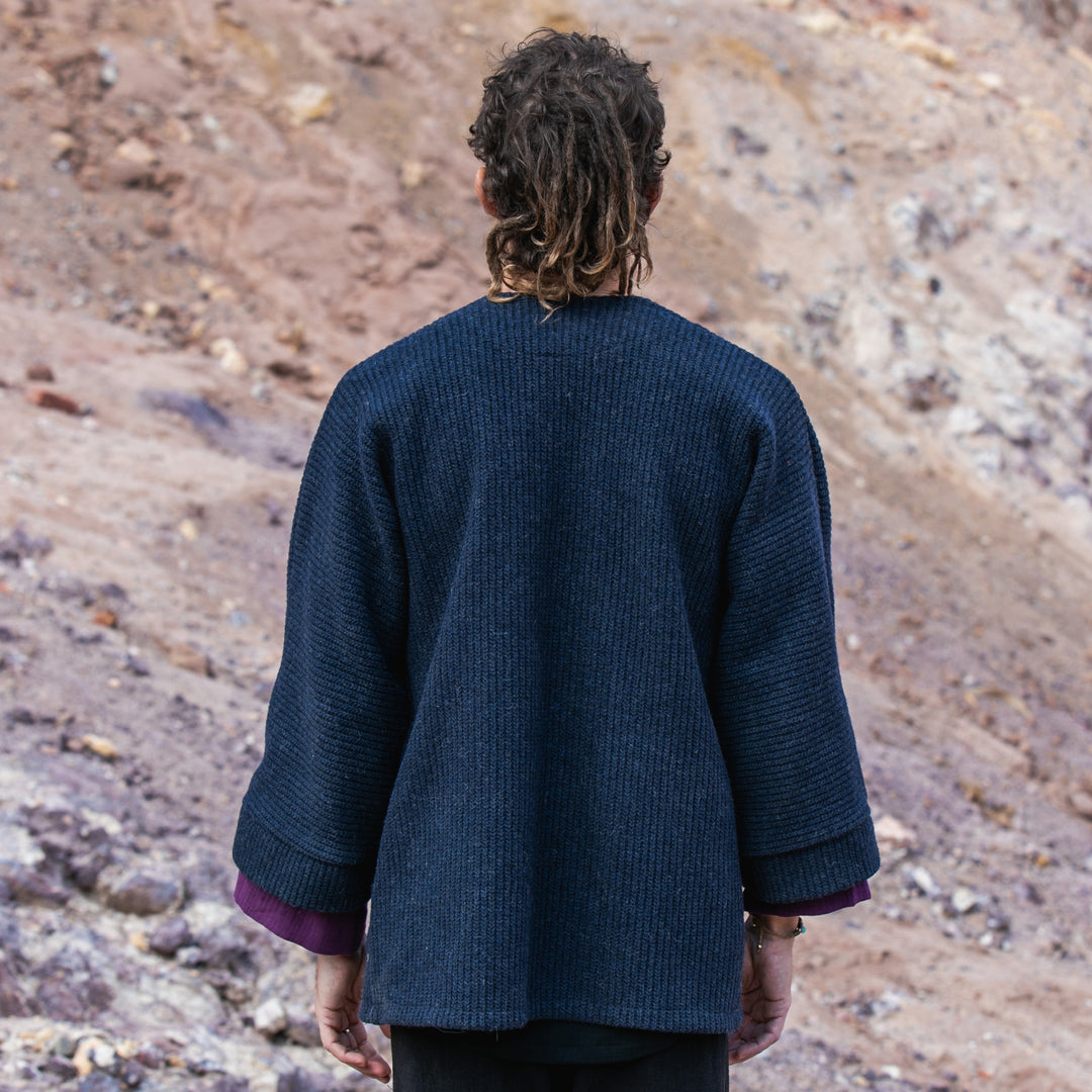 קימונו אגם כחול