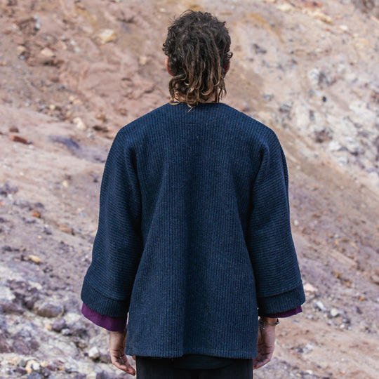 קימונו אגם כחול